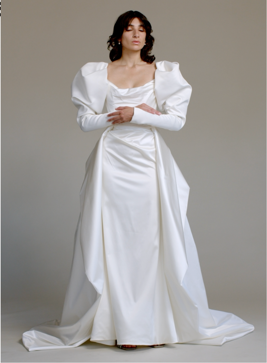 vivienne westwood wedding dress long sleeve Vivienne Westwood Elizabeth Sleeves