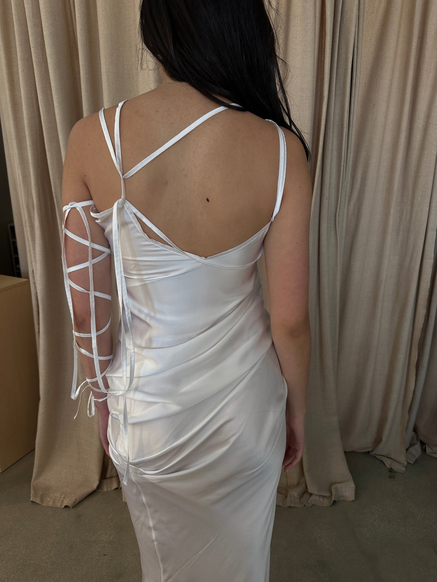 Binding Slip Dress